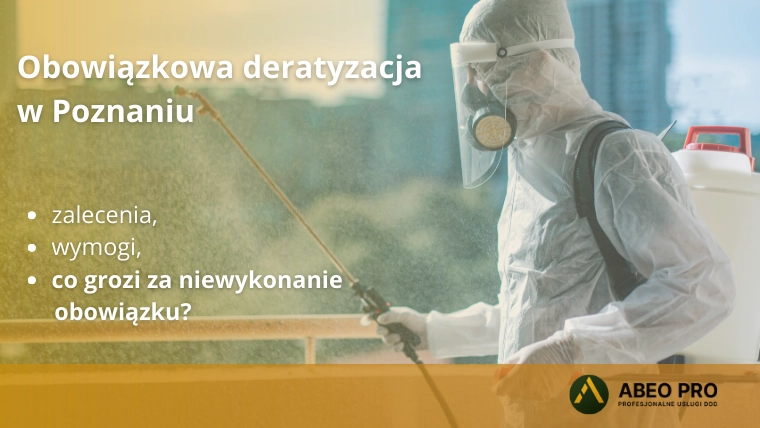 obowiązkowa deratyzacja w Poznaniu, obowiązkowa deratyzacja Poznań
